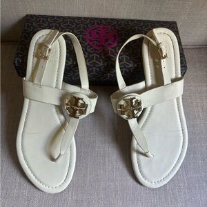 TORY BURCH White Sandals